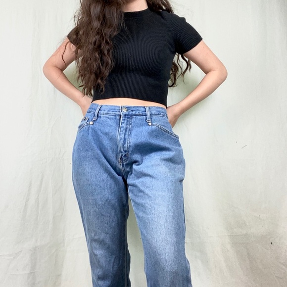 HIGH-WAISTED VERSACE FLARED MOM JEANS! 🔥🔥🔥 - Picture 7 of 12